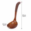 Fabric Decoration Rice Serving Spoon Solid Wood Cooking Scoop Food Ladle  Kitchen