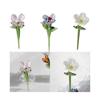 Mini Glass Flower Artificial Flower Creative Decorative Decor Decoration for Mom Wife Women Wedding Thanksgiving
