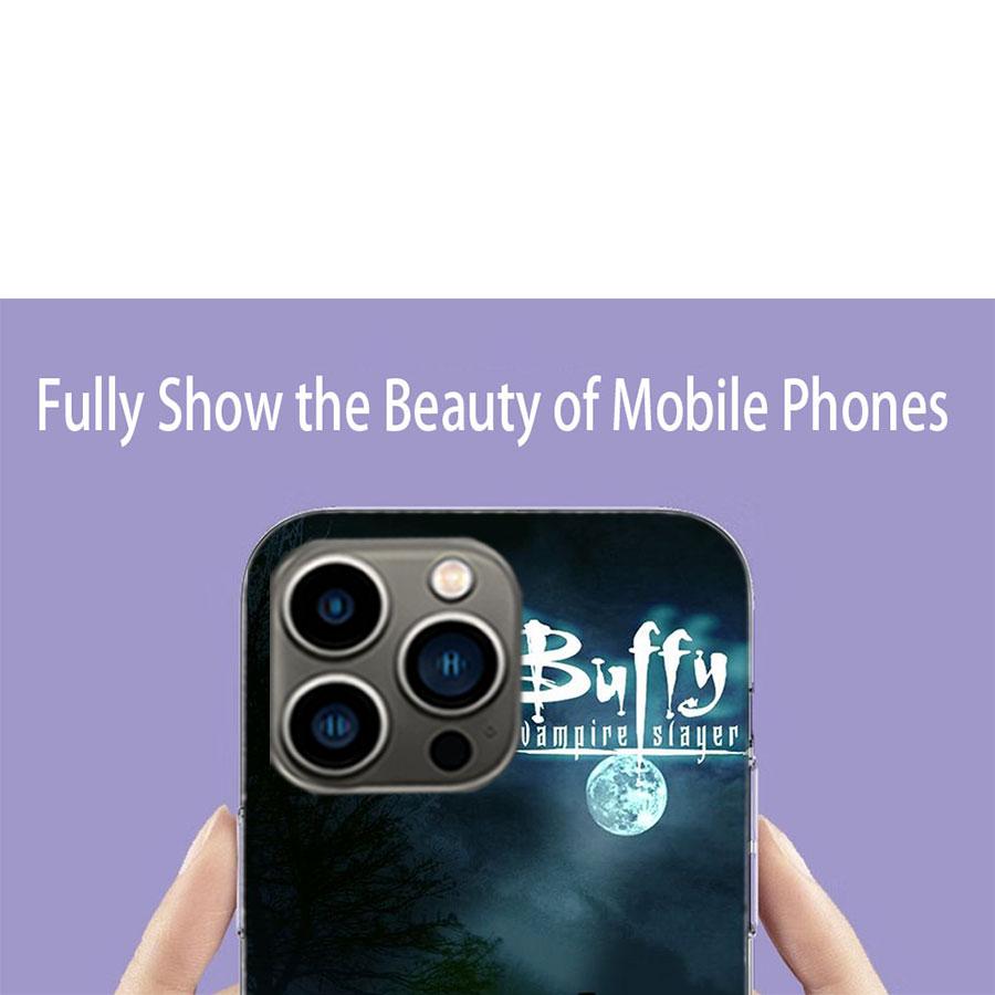 Buffy the Vampire Slayer Phone Case For Iphone 17 Air 15 Pro 14 Plus 16 Pro Max 12 13 Mini 11 16E X XS Cover Cute Fundas