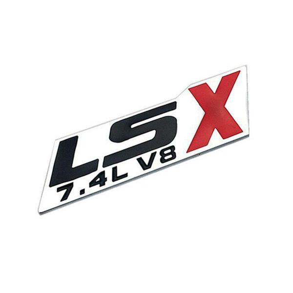Cayears LS1 LS6 LT1 LT9 5.7L V8 LS3 6.8L LSX 7.4L V8 nálepka emblém odznak automobilový styling jedle pro auto blatník karoserie zadní víko kufru