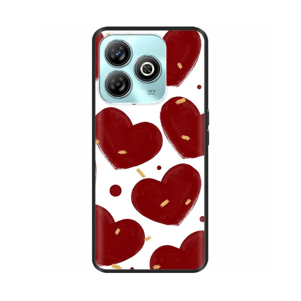 For ZTE Blade A75 4G Casing Phone Cases Cartoon Full Coverage Back Cover Soft Liquid Silicone Case For ZTE Blade A75 Cover A 75