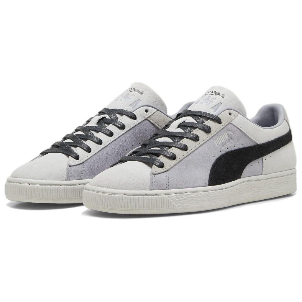 Puma Suede Iconix Unisex Silver Mist Black 395782-02