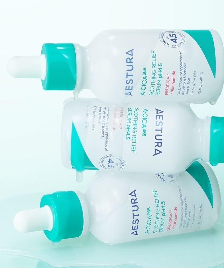 A-Cica 365 Blemish Soothing Serum pH 4.5 40ml + A-Cica 365 Cooling Pack Pad pH 4.5 110ml