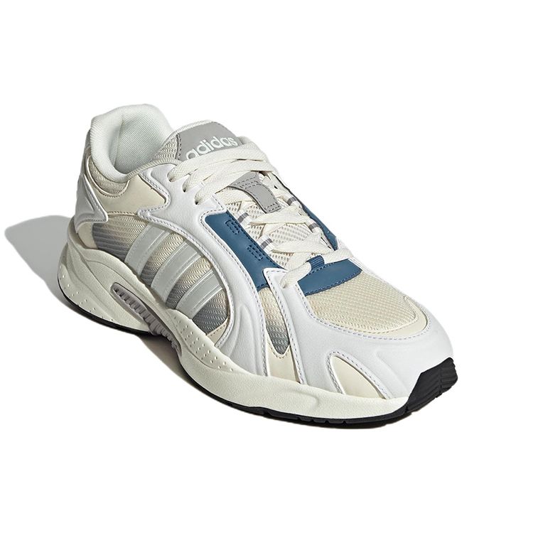 Adidas Neo Crazychaos Shadow 2.0 Fabric Leather Mesh Synthetic Sports Durable Low-Top Lifestyle Shoes Unisex Sneakers Off-White HP7482