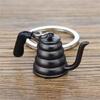 Fashionable Metal Espresso Accessory Keychain Fashion Key Pendant Coffee Theme Pendant Unisex Present for Coffee Fan