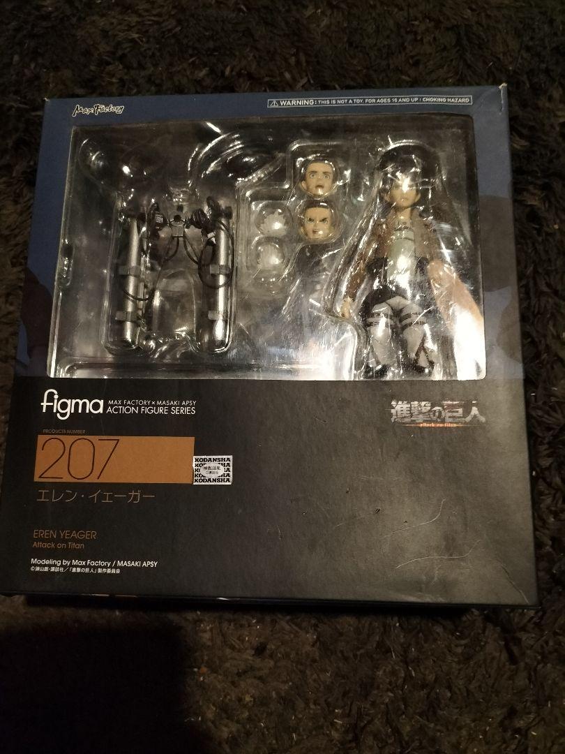

[USED] Eren figma figure with box