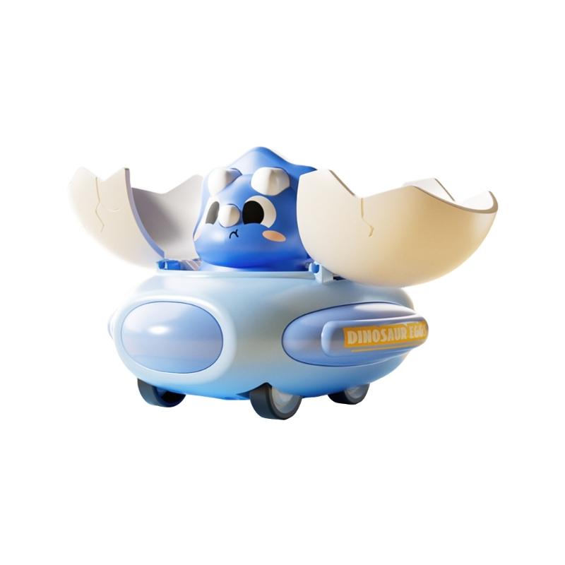 Toddler Toy Car Dinosaur Shape Friction Toy Transforming Car for Vehicle Exciting Cartoon Dinosaur Model for Toddlers