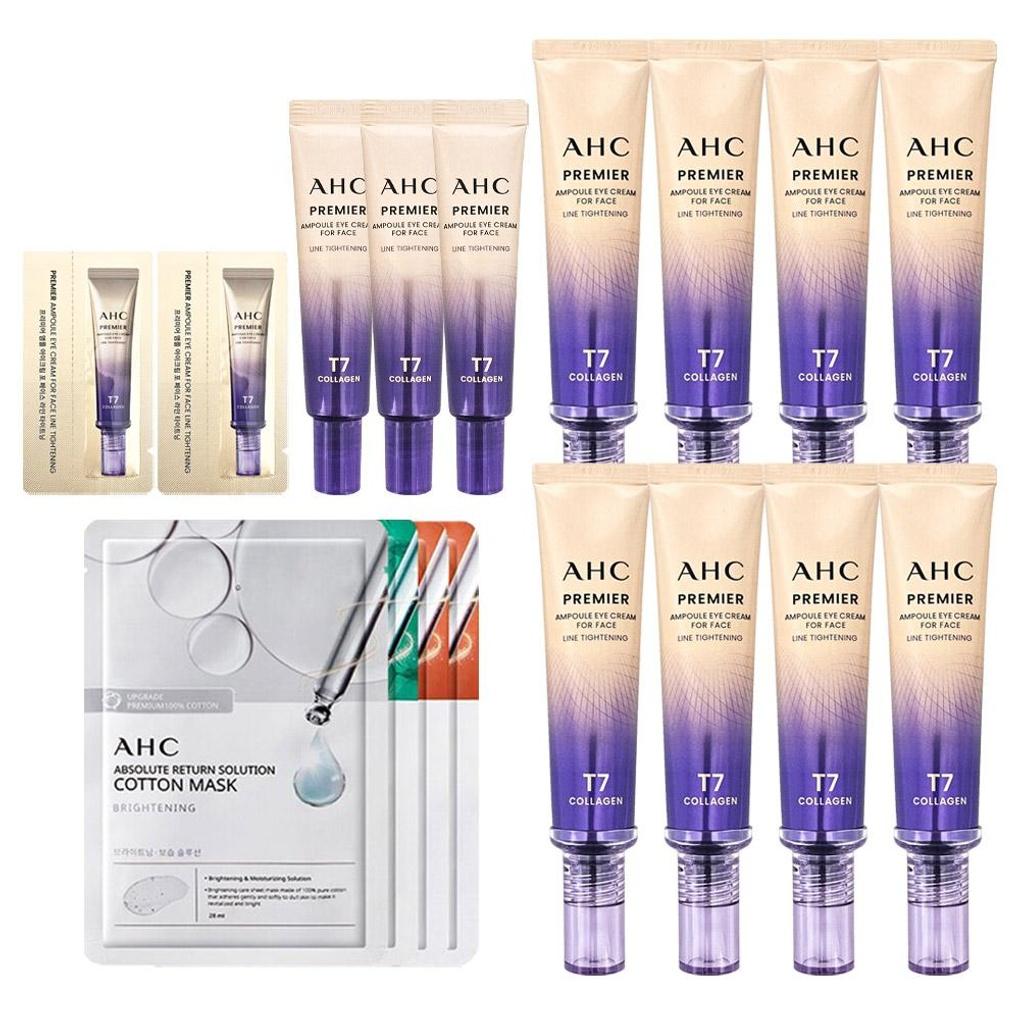 

AHC Eye Cream Season 13 Line Tightening (4 random mask packs) AHC Line Tightening Set + 4 Random Masks