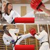 2Pcs Tear Resistance Curved Boxing Hand Target Thickened Karate Kick Pads  Muay Thai Training