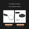 New Zinc Alloy Mechanical Door Stopper Heavy Duty Non-punch Door Suction Hardware Adjustable Door Holder Furniture