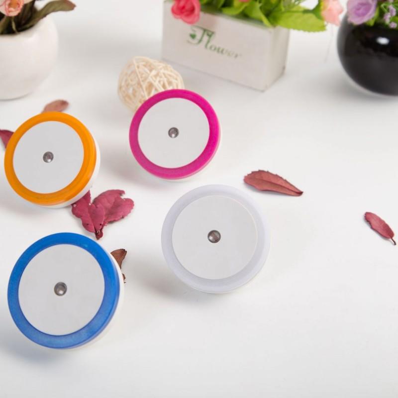 LED Night Light Mini Light Sensor Control 110V 220V EU US Plug Nightlight Lamp For Children Kids Livin