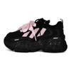 Originals OZGAIA Stil Urban Chic Revine Pantofi sport cu șireturi joase Pantofi sport masivi Unisex Negru Roz JQ4110(Echipa1664-)