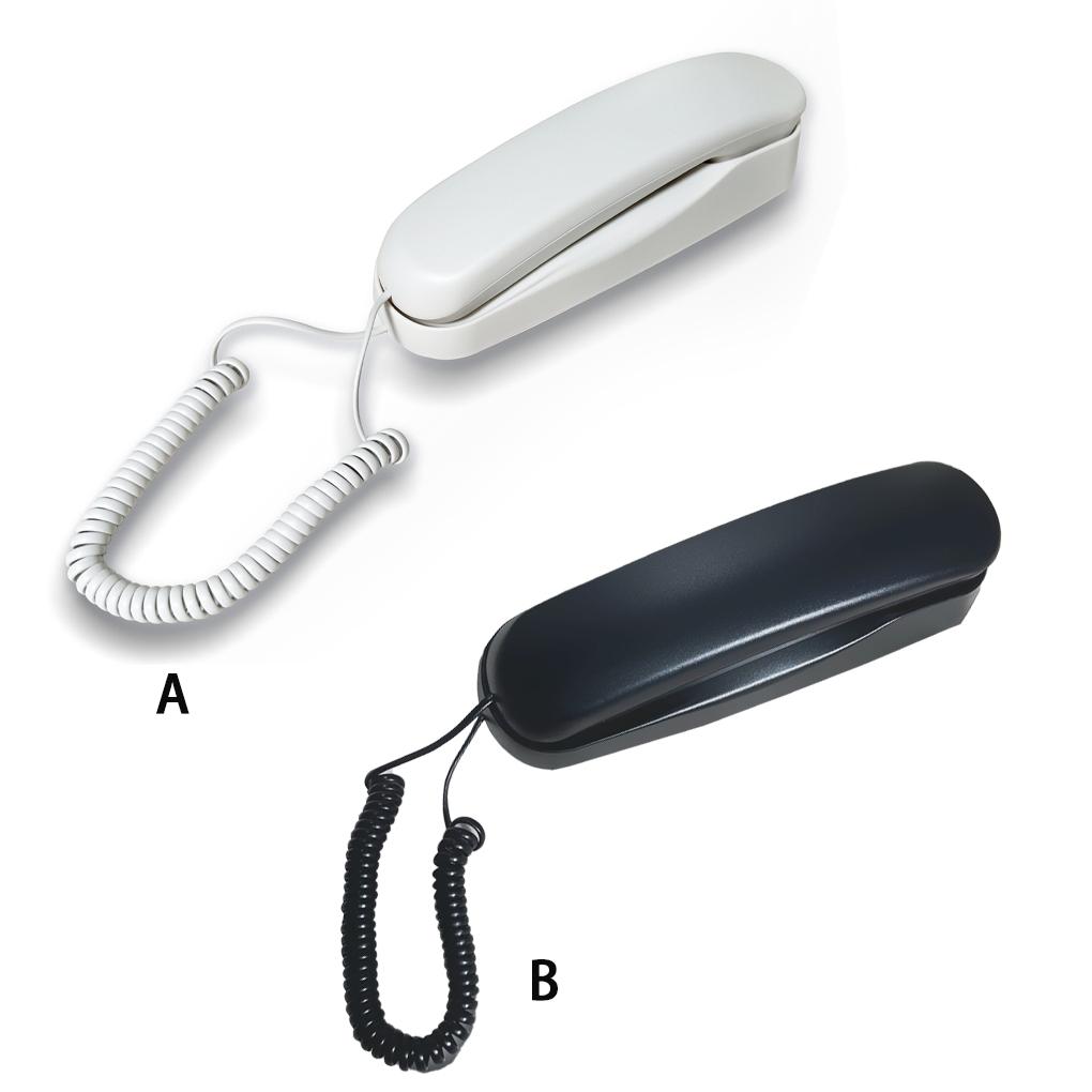 Wall Mountable Landline Telephone With Dial Pad On Base Unit For Office And Home Telephones Landline