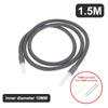 Dryer Drain Hose 10mm Heat Resistant Durable Replacement Extension with Adapter Multiple Sizes for Laundry Room Dryer Use