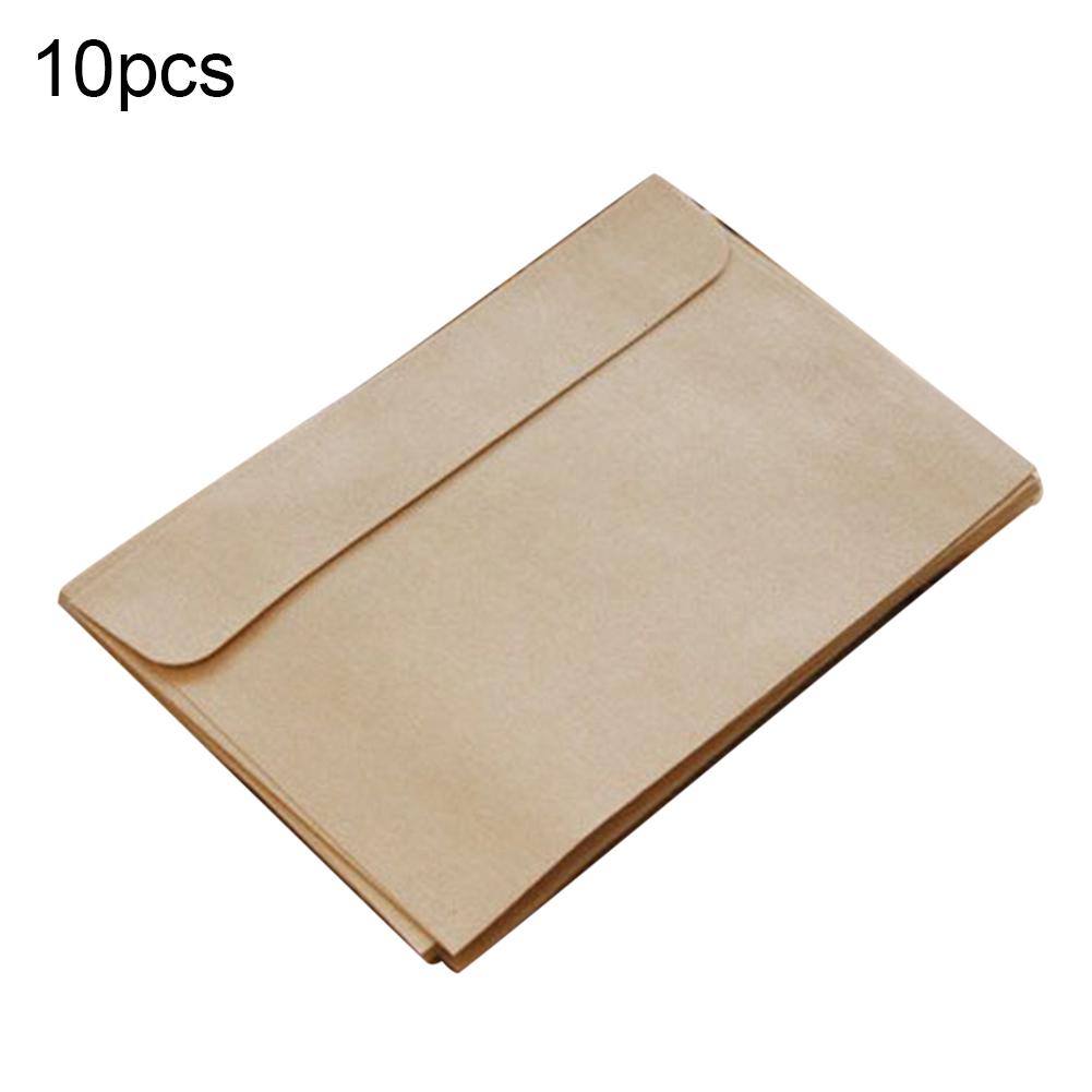 

Крафтовые конверты, 10шт One Size красный