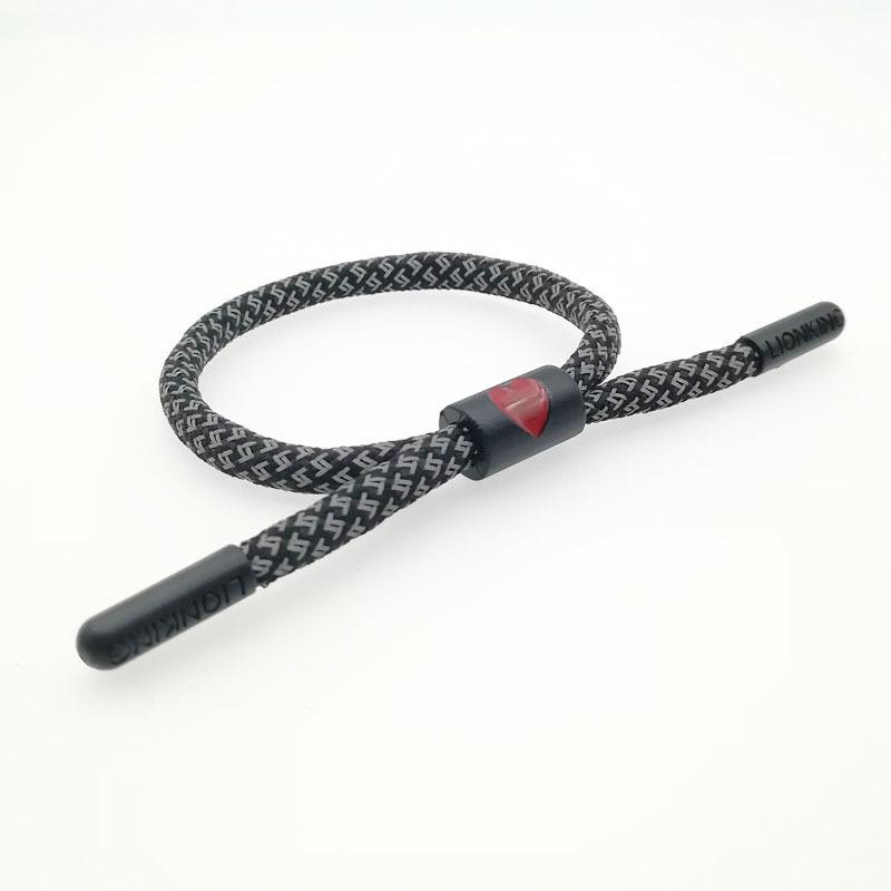 Bracelet Shoelace Woven Holographic Reflective Couple Bracelet Men's and Women's Bracelet