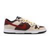 Nike Dunk Slip Resistant Abrasion Resistant Low top Skateboard Shoes Unisex Red Brown DD1391-100(Team348-)