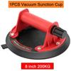8 Inch Vacuum Suction Cup Glass Lifter Powerful Heavy Duty Vacuum Lifter for Granite & Glass Lifting Window Replacement