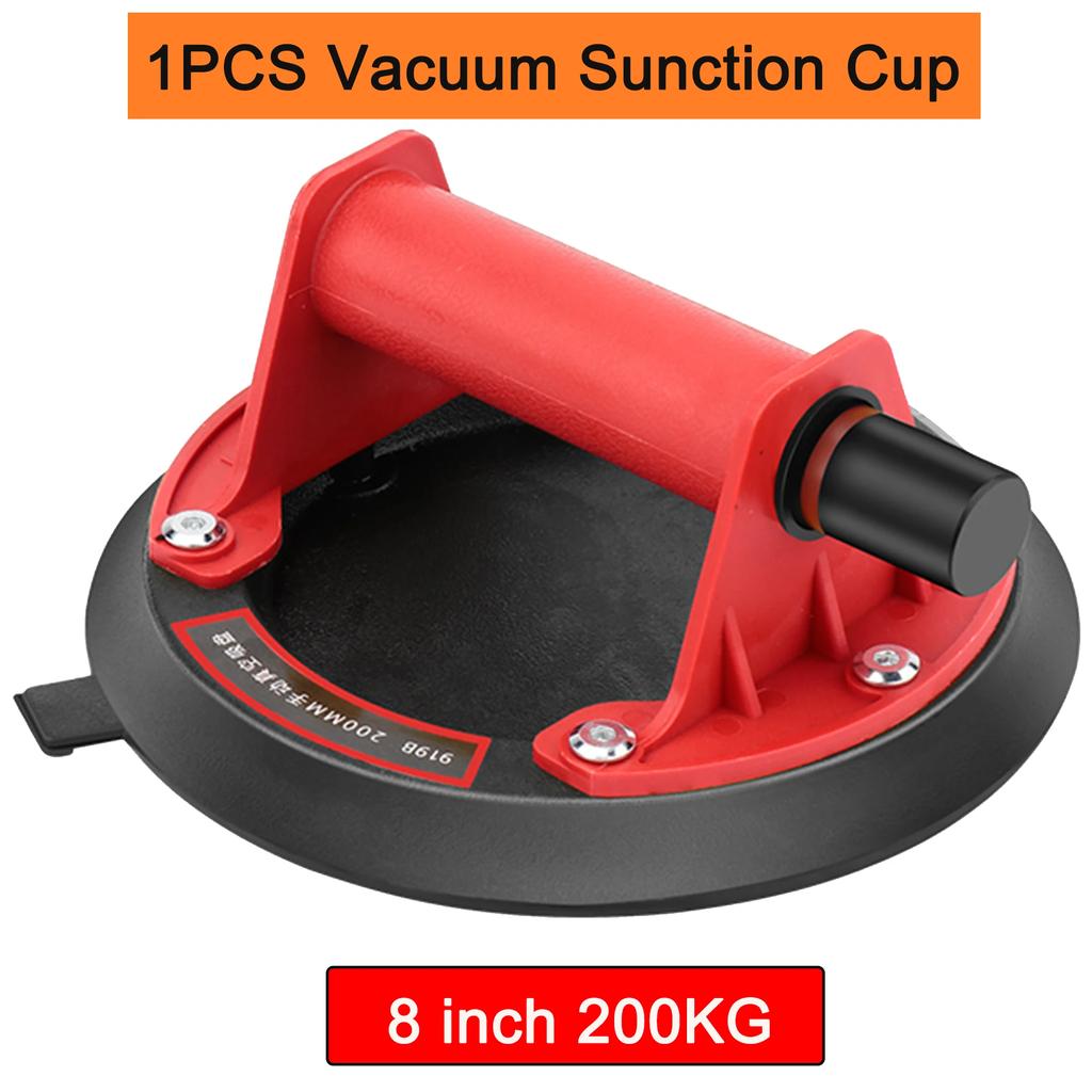 8 Inch Vacuum Suction Cup Glass Lifter Powerful Heavy Duty Vacuum Lifter for Granite & Glass Lifting Window Replacement