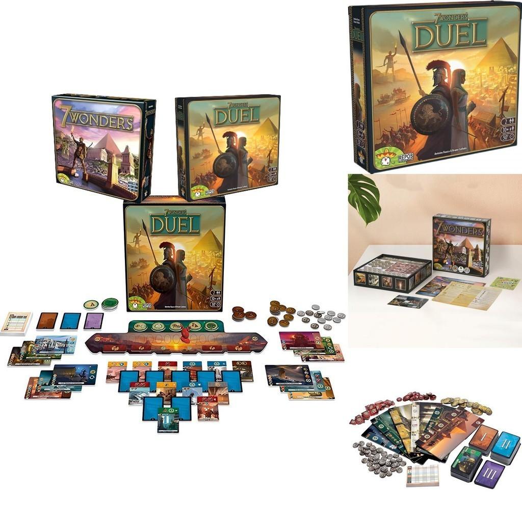 7 Wonders Duel Strategie-Brettspiel für Erwachsene Kinder