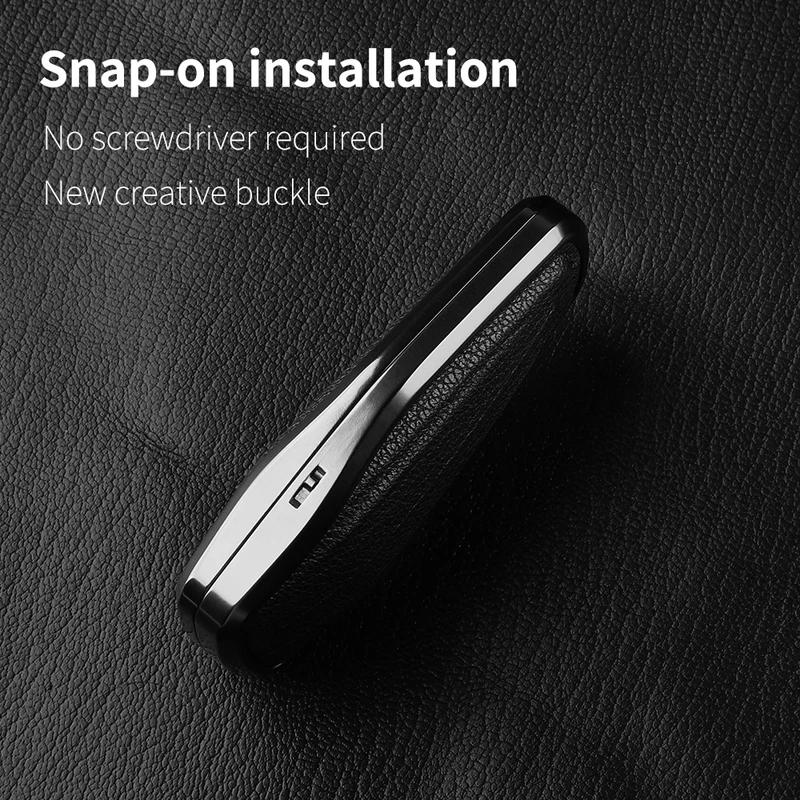 For Geely Car Key Case Cover  Coolray X6 X7 Geometry C Emgrand Global Kulrey Hawk Gx7 Okavango Nl3 Metal And Leather