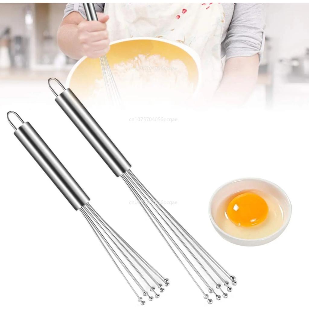 Stainless Steel Egg Stirring Rod Whisk Manual Butter Butter Flour Mixing Kitchen Mixer Baking Tools Cooking Tools