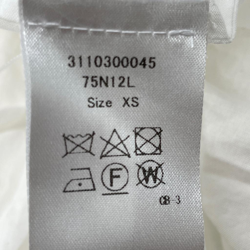 MERLETTE 3110300045 White MARTEL Tiered Dress Dress XS whiteUsed