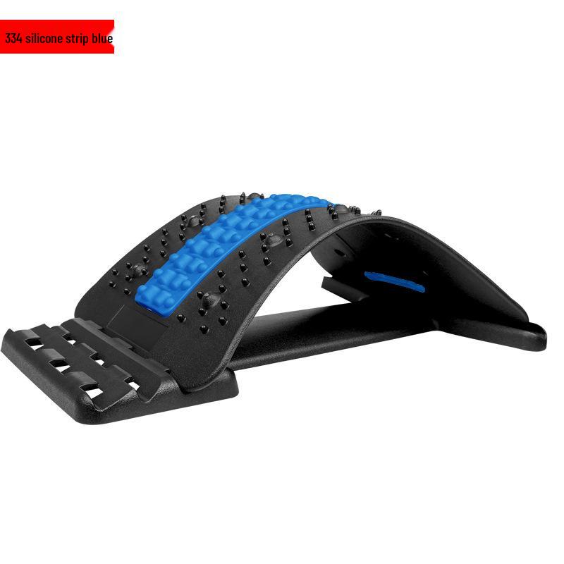 Four-Season Lumbar Traction Device: Spine Corrector & Waist Support Back Cushion for Discomfort