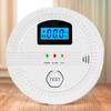 LED Indicator Fire CO Alarm LCD Digital Display CO Gas Monitor Alarm Portable CO Sensor  Home Use