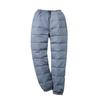 Unisex Plus Size Cotton Down Pants: Lightweight for Innerwear, Thickened for Outerwear, Ideal for Middle-aged and Elderly