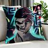 Anime Ranger Reject Cushion Cover Cushion Cover Set 4Pcs 50X50 45X45 40X40 Pillowcase Decorative Sofa Home Decor