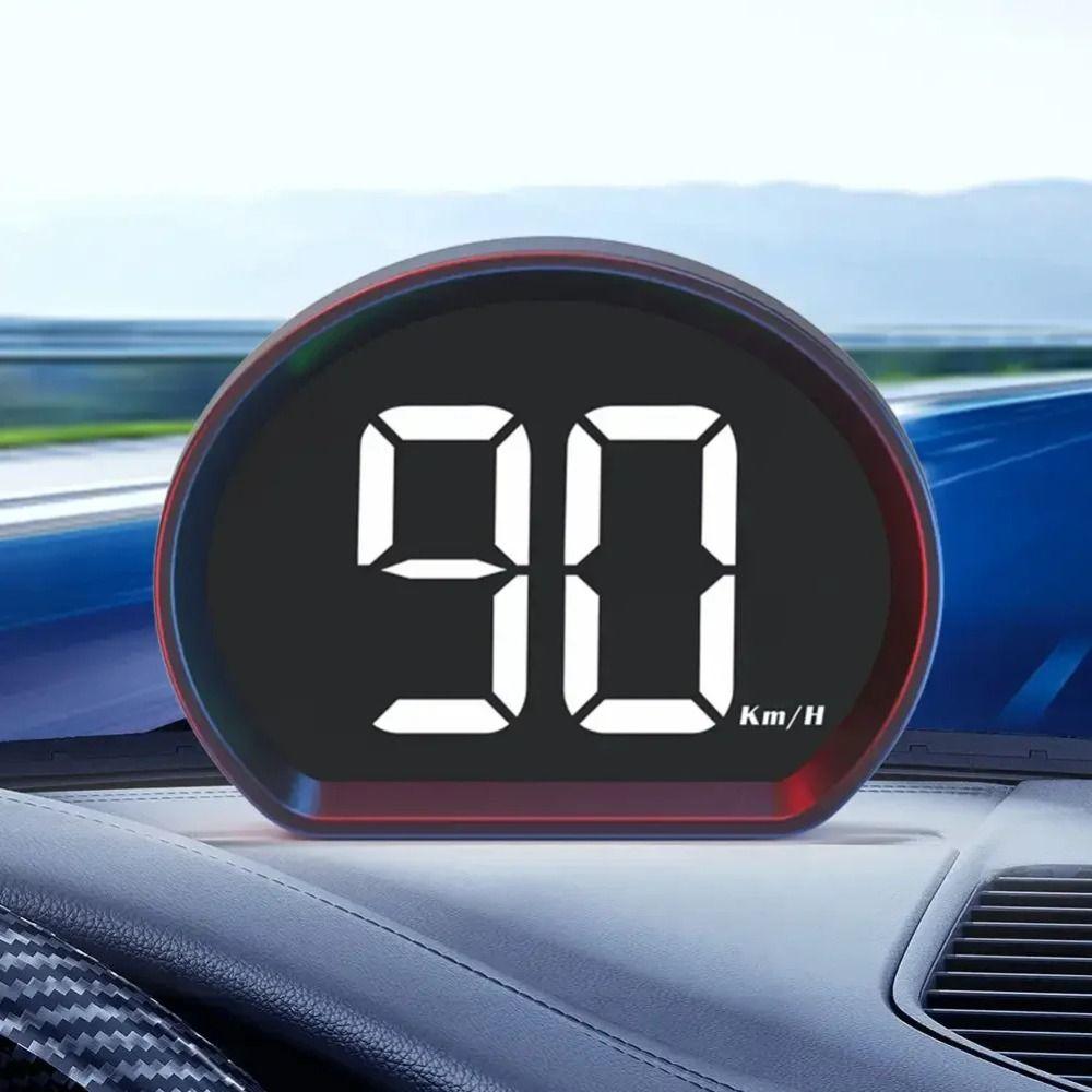 KMH/MPH GPS Car Digital Speedometer Plug&Play Vehicle Speed Meter  Tachometer
