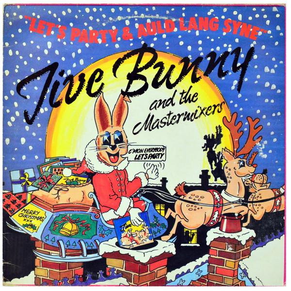 

LP Record JIVE BUNNY THE MASTERMIXERS Lets Party Auld Lang Syne MFDT003 Music Factory 1989 UK Rock Used