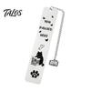 Novelty Cat Book Marker Cute Bookmark, Funny Metal Page with Creative Quote Bookmark Quotes, Stainless Steel for Readers, Lover Gift Rust Proof