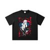 260 GSM Double Yarn 32 Count 100% Cotton Chainsaw Man V32 Power Print Unisex Heavy Cotton T Shirt