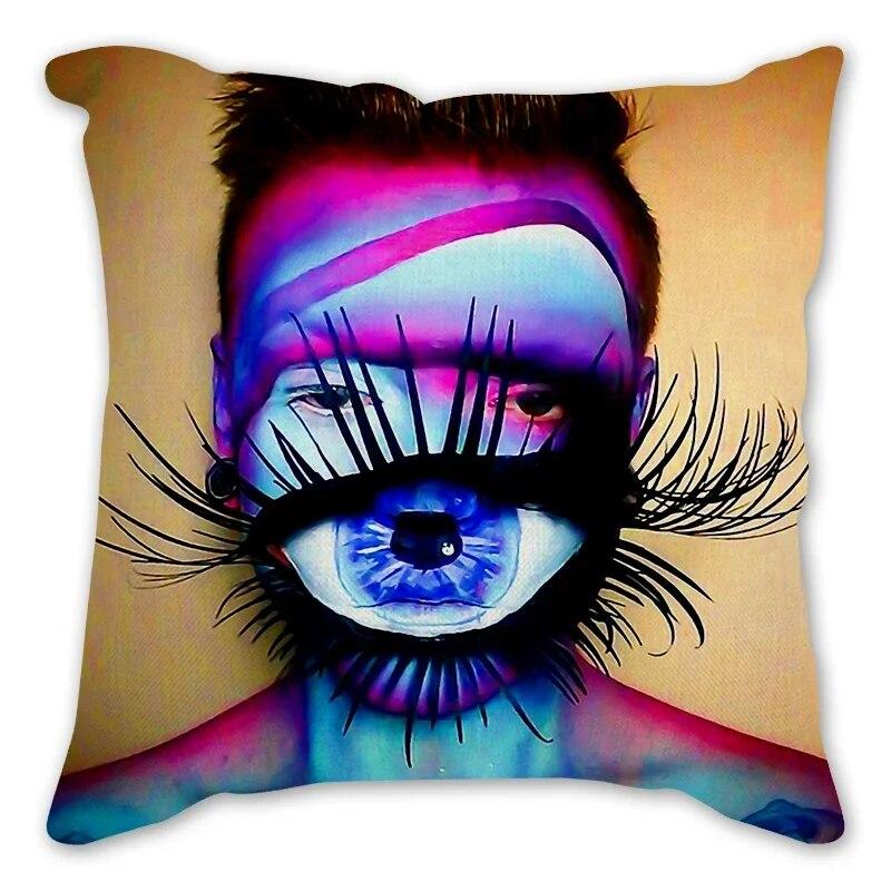 Home Decor New Year Decorations Bedroom Living Room Sofa Cushion Cover Eye Pillow  Christmas Tears