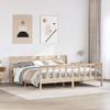 Vidaxl Bettgestell Ohne Matratze, 180X200 Cm, Massives Kiefernholz