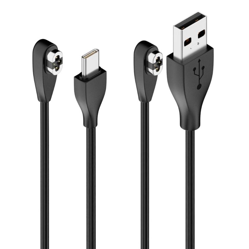 Magnetic Charging Cable 4Pin Connection Line for S710 Earphone Type C or USB Connectors Charger Cord
