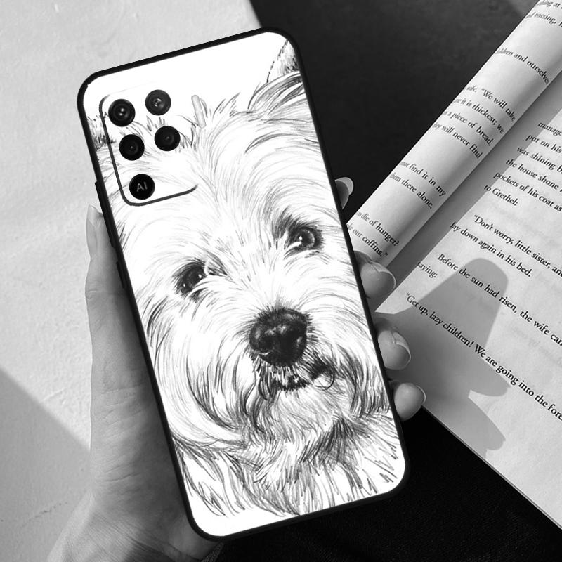 Westie Dog Case For Oppo A80 A60 A40 A78 A38 A18 A98 A58 A96 A76 A16 A94 A74 A54 A15 A17 A57 A77 A5 Pro