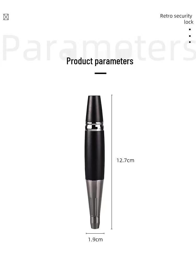 Ingenious Black Knight Microblading Machine for Eyebrows, Eyeliner, & Lips