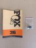 Federgabel Fox 36 Float Performance 29/27.5+ 160 mm Grip Boost Tapered MTB
