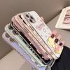 Cute Cartoon 6D Plating Case for VIVO V27 V23E V25 Y21 Y21S Y02 OPPO A31 A15 Realme 10 C11 8 9 HUAWEI P40 Pro P30 Mate Nova Honor Soft Cover