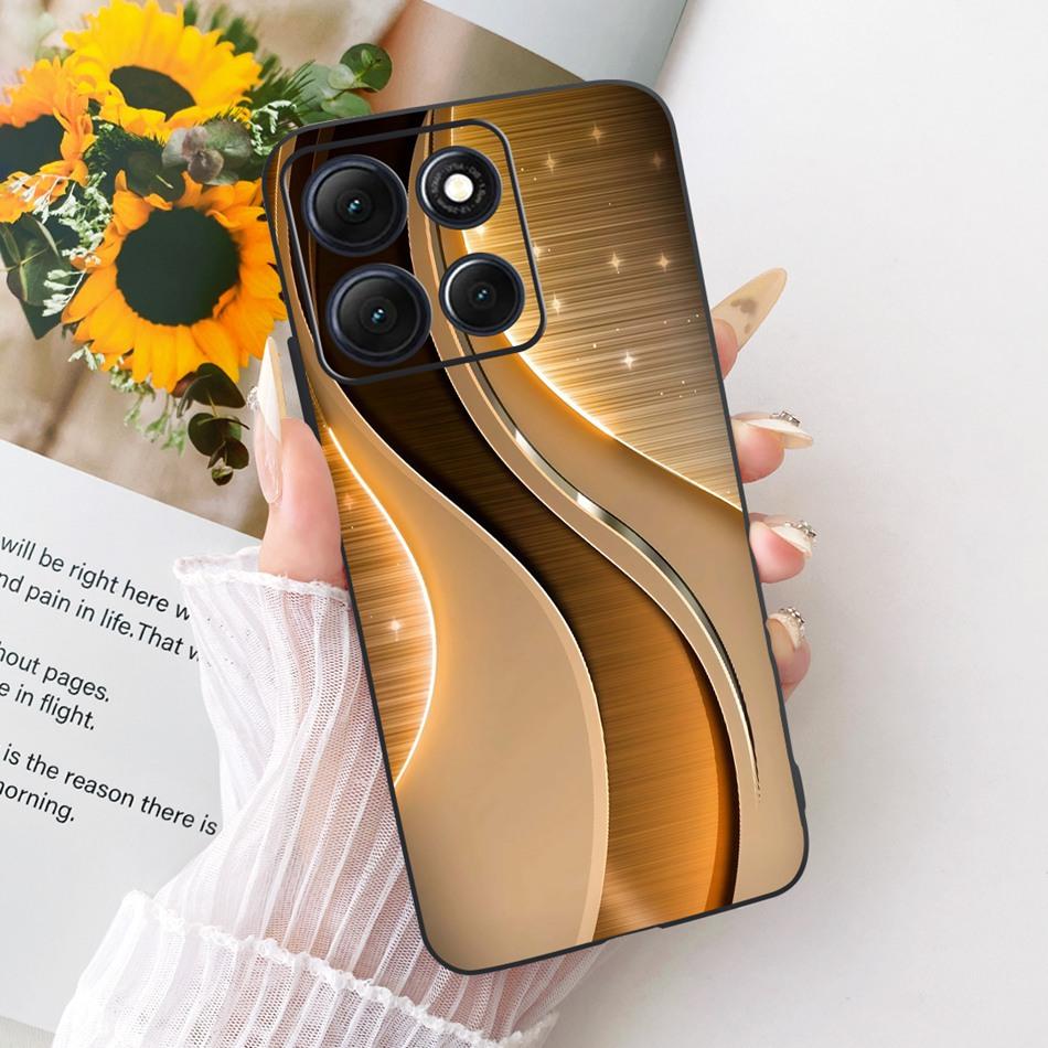 For Motorola Moto G86 Power Cool Dragon Tiger Pattern Phone Case For Moto G86 G86Power Black Silicone Soft Covers Bumpers