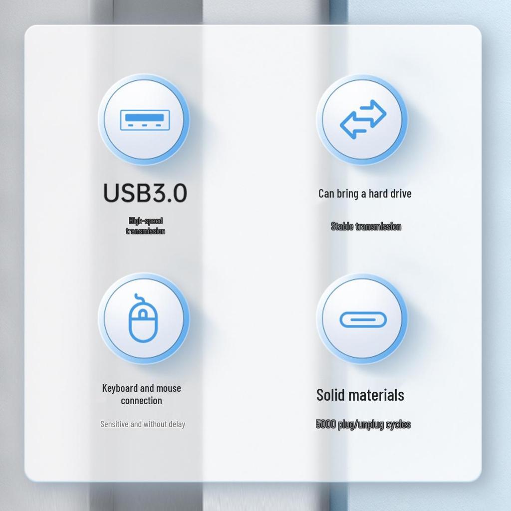 ORICO 4-Port USB 3.0 Hub with 5Gbps Type-C Expansion