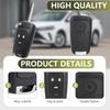 2 Pack 4 Button Key Fob Shell For Chevy Cruze Impala Malibu Sonic Equinox Camaro Buick Regal Encore Verano Lacrosse GMC Terrain 2010 2011 2012 2013