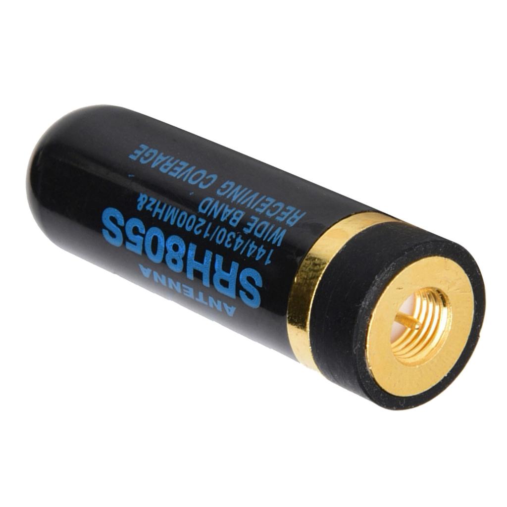 SMA Hannkontakt Walkie talkie SRh 805S Antenne for Toveisradio 5cm