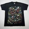 Vintage Killer Clowns T-Shirt ICP Juggalo Theme Evil Clowns All Over Print Sz L