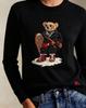 2026 Autumn/Winter Women's Casual Academy Style Bear Sweater