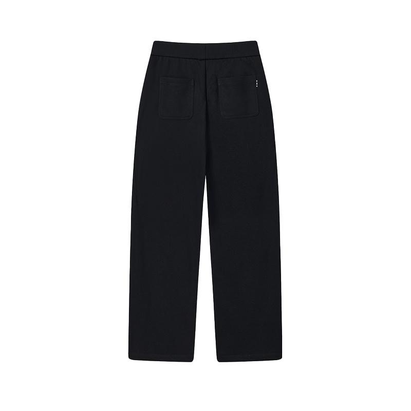 Fila Heritage Yodar Fleece Version Warm Simple Fashion Classic Casual Elegant Comfortable Versatile Knitted Sports Pants Women Pants F11W618605FNV