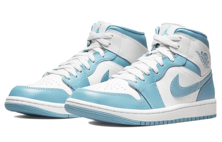 Air Jordan 1 Mid 'University Blue 2022' Women's BQ6472-141